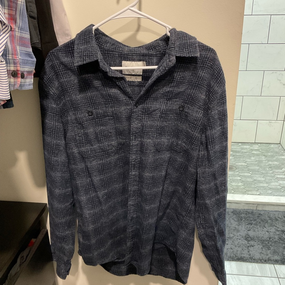 Goodfellow & Co Blue Casual Button Down Shirt